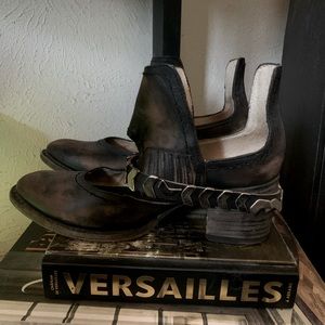 Freebird Blade brown leather boots 7